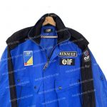 90s Elf Grand Prix De Formula 1 Blue Racing Jacket
