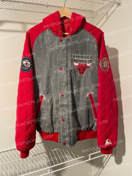 Chicago Bulls Red Vintage Jacket