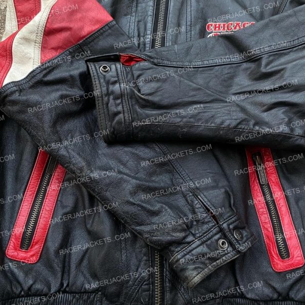 Chicago Bulls Starter Leather Vintage Jacket