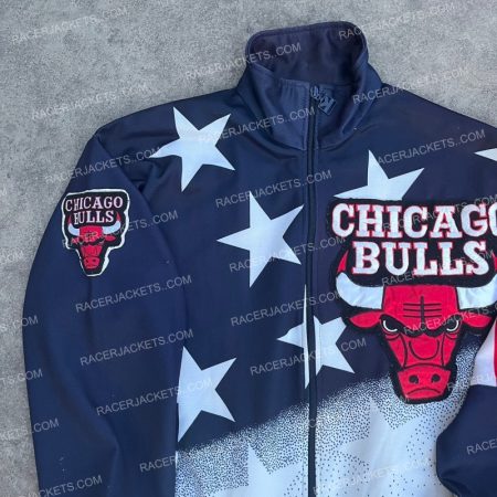 Chicago Bulls Vintage Flag Jacket