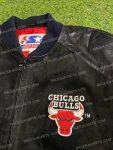 Chicago Bulls Vintage Starter Leather Jacket