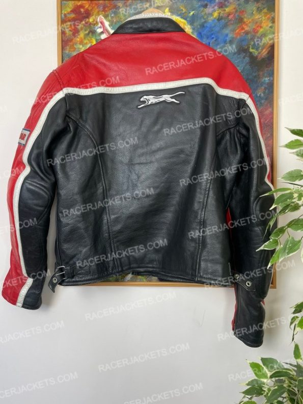 Devil Hype Leather Racing Jacket