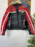 Devil Hype Leather Vintage Racing Jacket
