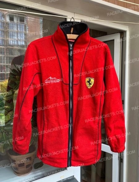 Ferrari F1 Vintage Fleece Racing Jacket