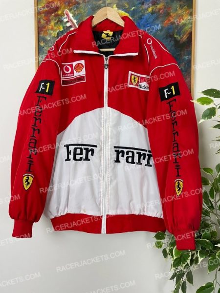 Ferrari Y2k Formula One Hype Marlboro Racing Jacket