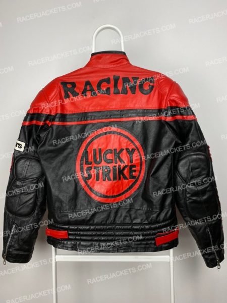 Lucky Strike Vintage Black & Red Jacket