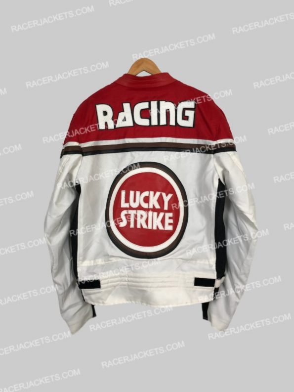 Lucky Strike Vintage Racing Leather Jacket