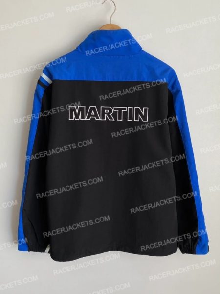 Mark Martin Roush Nascar Racing Black Jacket