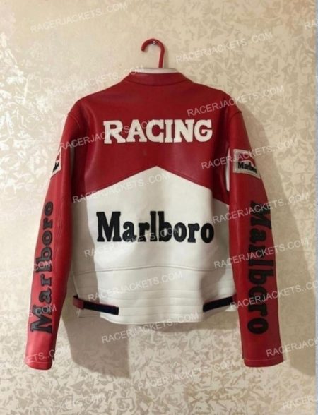 Marlboro 1990s Vintage Leather Jacket