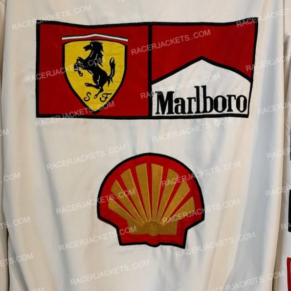 Marlboro Vintage Ferrari Shell Racing Jacket