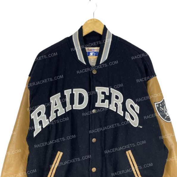Raiders Las Vegas Leather Jacket