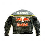 Red Bull 1990s Vintage Racing Leather Jacket