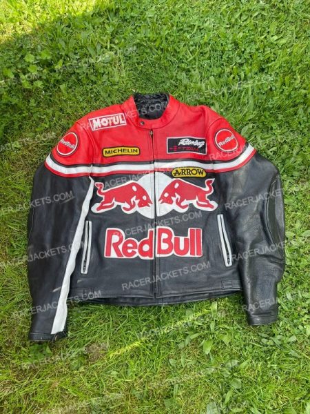 Red Bull 90’s Racing Leather Jacket
