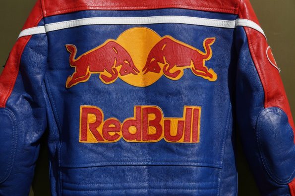 Red Bull Leather Racing Red Jacket