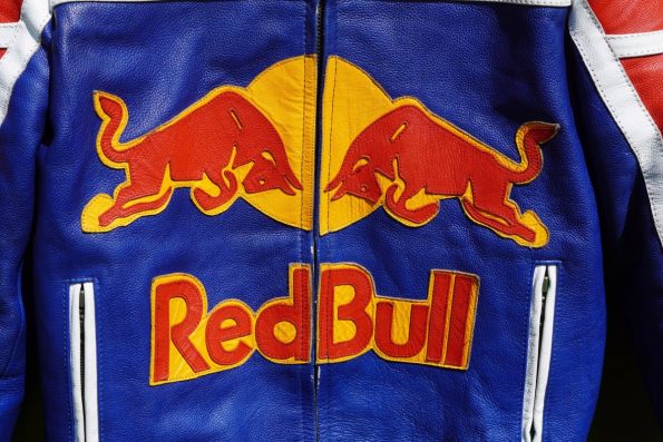 Red Bull Red Leather Racing Jacket
