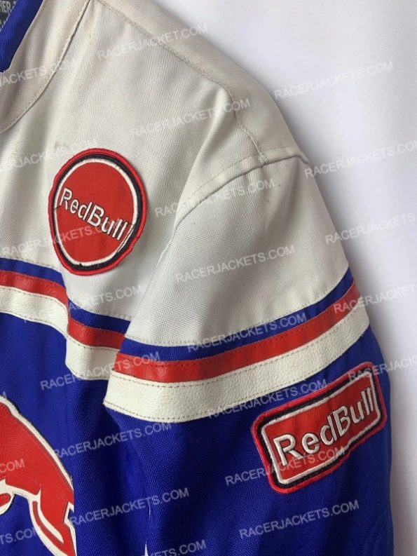 Red Bull Vintage Blue Racing Jackets