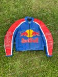 Red Bull Vintage Racing Leather Jacket