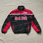 Red Bull Vintage Red & Black Racing Jacket