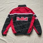 Red Bull Vintage Red & Black Racing Jacket