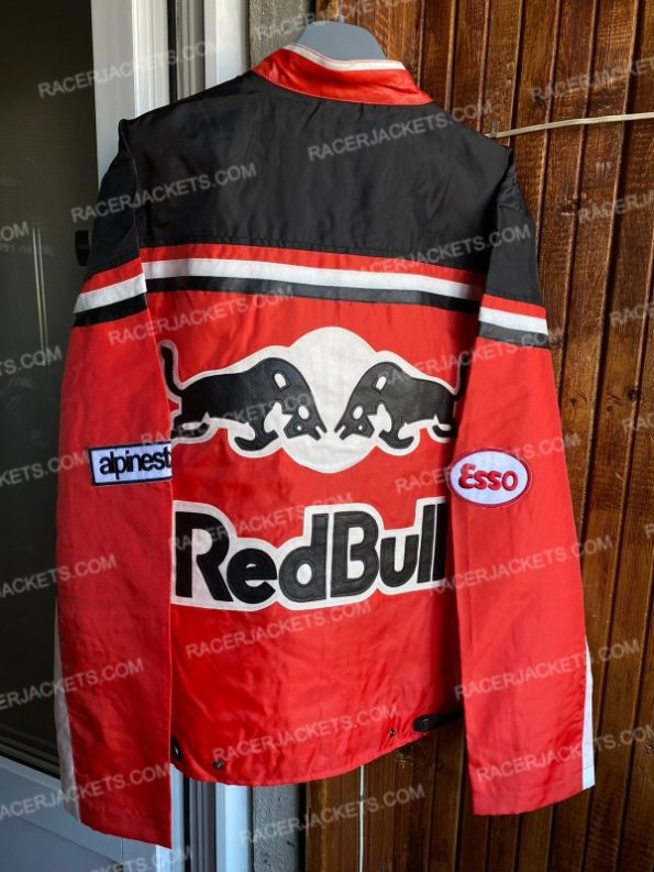 Red Bull Vintage Zippered Racing Jacket