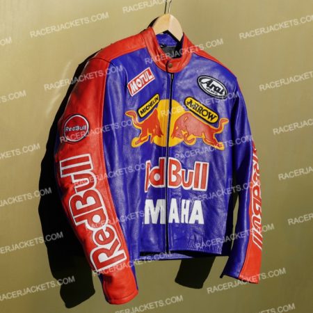 Red Bull Yamaha Leather Racing Jackets