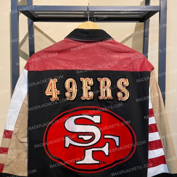 San Francisco 49ers Vintage Leather Jacket