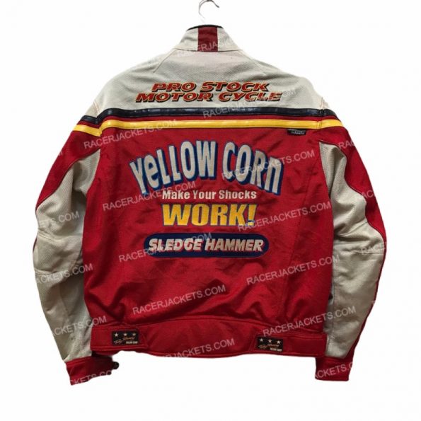 Yellow Corn Vintage 76 Lubricants Racing Jackets
